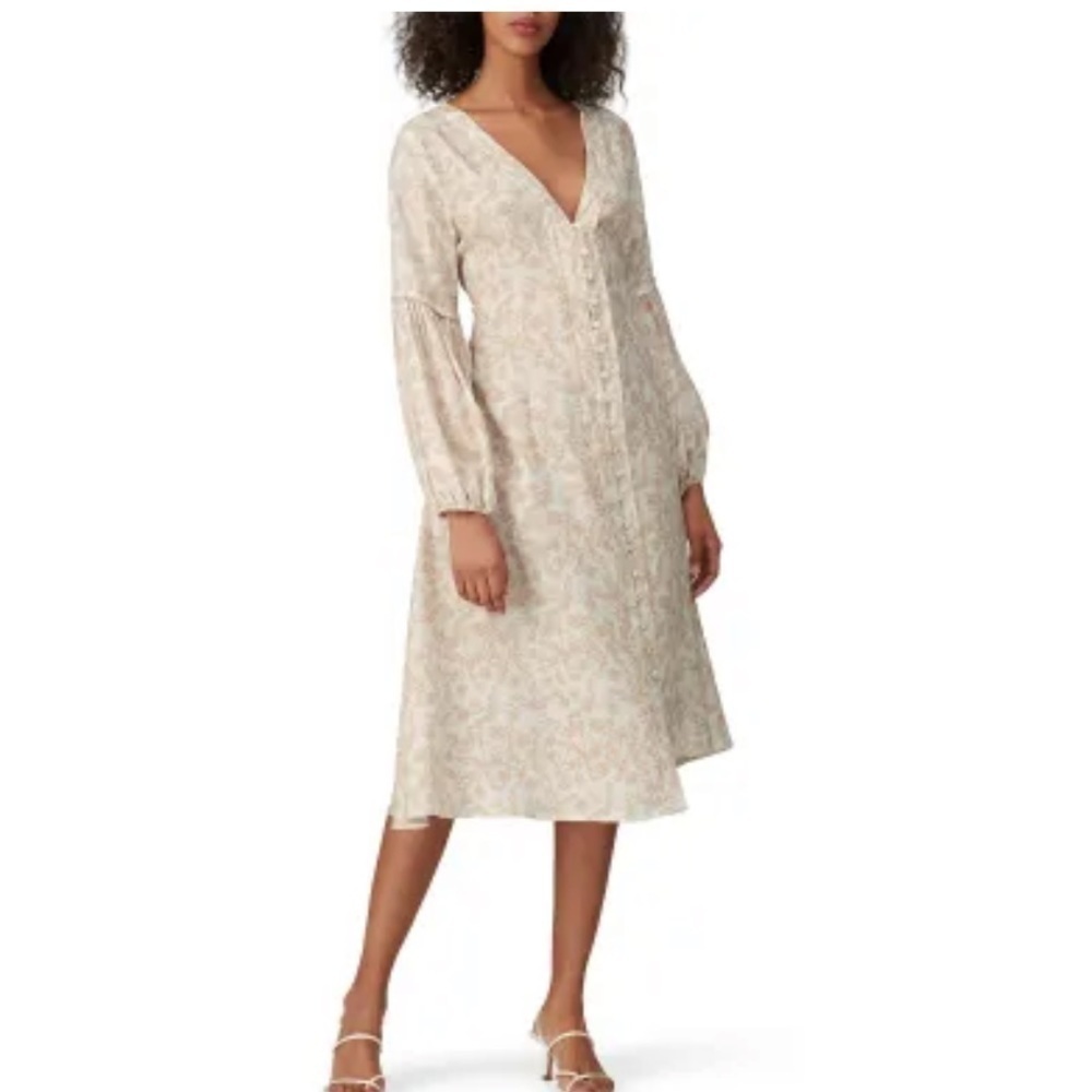 Sancia Floral midi dress